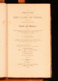 1808 2 Vol A Sarratt First Ed Game of Chess Attack and Defense